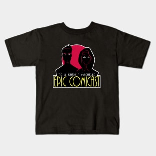 EPIC COMICAST (BTAS LOGO) Kids T-Shirt